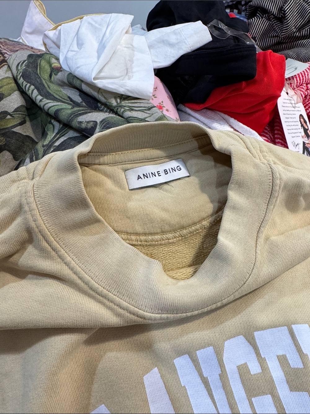Anine Bing Los Angeles Crewneck Sweatshirt - Picture 3 of 4